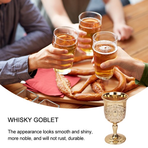 2PCS European Style Wine Cups Retro Wine Goblets Whisky Cups for Banquet - Picture 5 of 12