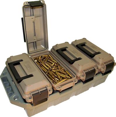 Small Caliber Ammo Can Organizer Trays - 5 Pack Storage Loading Trays For .22, 9mm, .380 Ammo Containers