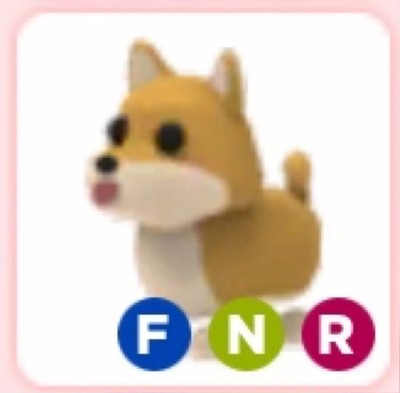 Roblox Adopt Me Neon Ride Fly Shiba Inu Virtual Item Ebay