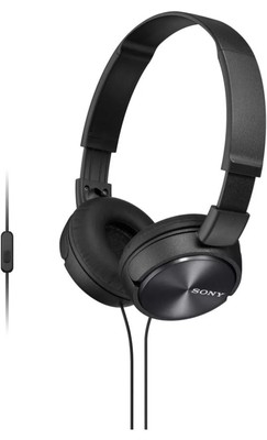 Sony MDR-ZX310AP Black Over the Ear Stereo Headset