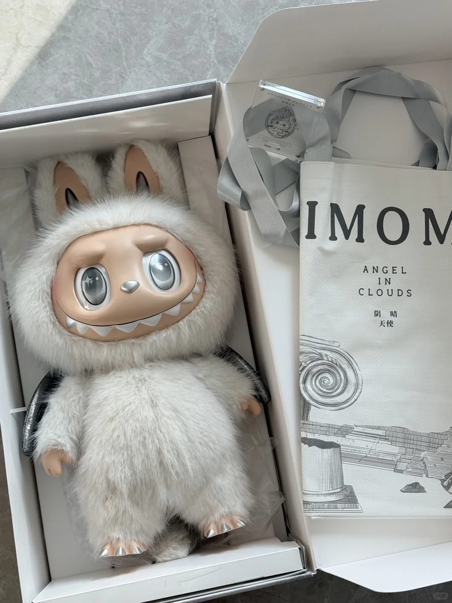 POP MART LABUBU ZIMOMO THE MONSTERS - ANGEL IN CLOUDS Vinyl POP MART LABUBU ZIMOMO THE MONSTERS - ANGEL IN CLOUDS Vinyl
