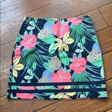 NWOT Talbots Floral Print Women's Skirt - Size 8