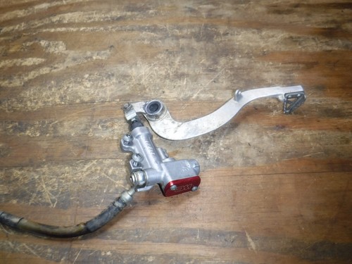 2010 RMZ250 Rear Brake Assembly Hose Line Caliper Master Cylinder - Picture 3 of 11