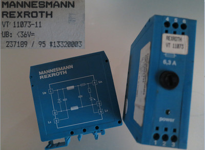 Mannesmann Rexroth VT 11073-11 UB:36V AMPLIFIER CARD     1-4   #794