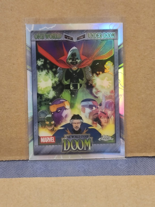 2026 Topps Chrome Marvel One World Under Doom #OW-04