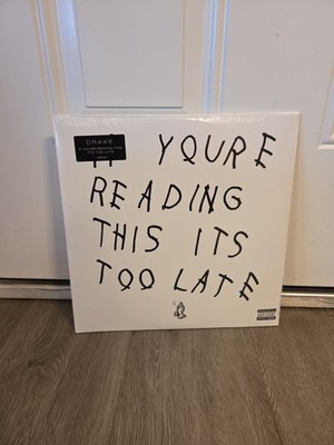 Drake If You're Reading this It's Too Late 2016 Brand New 