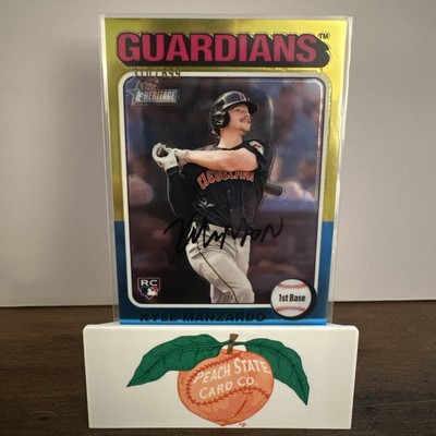 Kyle Manzardo 2024 Topps Heritage High Num  CHROME Rookie RC /699 Sp 