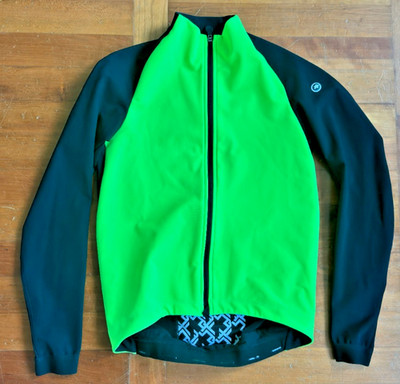 Assos Mille GT Winter Jacke visibility green/schwarz Größe L - nur 2-3x getragen