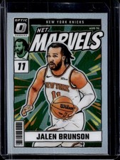 2024-25 Panini Donruss Optic Jalen Brunson Net Marvels Holo #22 Knicks