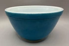 Vintage Pyrex Primary Blue 1 1/2 Pt Nesting Mixing Bowl 401 Made in USA