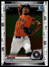 2020 Bowman Draft #BD-139 Alex Santos Chrome