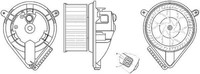Mahle AB 272 000S InnenraumgebläSe FüR MERCEDES-BENZ