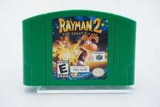 Rayman 2: The Great Escape (Nintendo N64, 1999) Authentic, Tested & Working