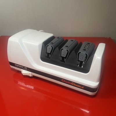 Chefs Choice EdgeSelect 120 Electric Knife Sharpener 3-Stage Diamond Hone Plus