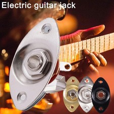 Electric Guitar Output Jackplate Oval Jack For Telecaster TL Les Paul LP Guitars