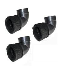 Compatible with Shop Vac Vacuum 2-1/2" Plastic 3 Dust Brush // SVR-5300, 88-1600