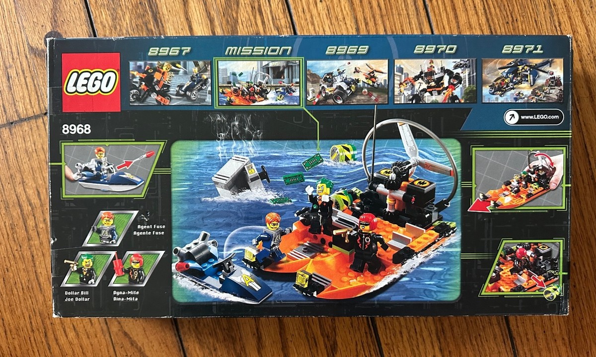 LEGO Agents: Mountain River Heist (8968) for sale online | eBay
