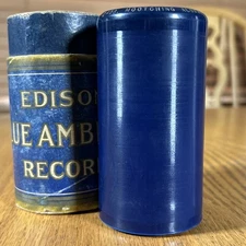 Edison Cylinder Record Mooching Along 2408 Collins & Harlan Untested