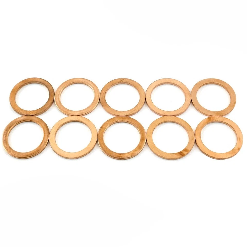 10× Turbocharger Oil Line Gasket OEM New For Subaru Impreza WRX Legacy 803912040 Foto 2 de 2