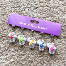 Disney Baymax Care Robots Charm Set of 5 Disney Pixar Toy Story Character Keych