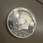 1968-S Proof Cameo Kennedy Half Dollar (40% SILVER) - BU QUALITY