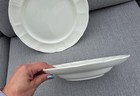 Richard Ginori  Vecchio Milano 10.5” Dinner Plate 9" Bowl Scalloped White — photo 5