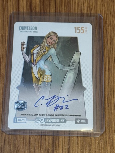 Bo Jackson Battle Arena Cameleon Cameron Brink Steel Auto 155 Power
