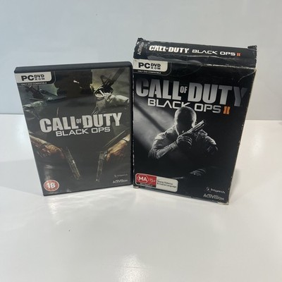 Call of Duty Black Ops + Black Ops II PC DVD Bundle | Classic FPS |