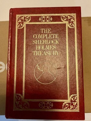 Vintage HC 1976 THE COMPLETE SHERLOCK HOLMES TREASURY by Sir Arthur Conan Doyle