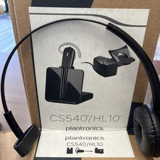 PLANTRONICS CS540/HL10 Wireless Headset Over-the-Ear Head with Lifter