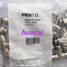 1PC Festo NPQM-T-G14-Q8-P10 No. 558740 all metal joint