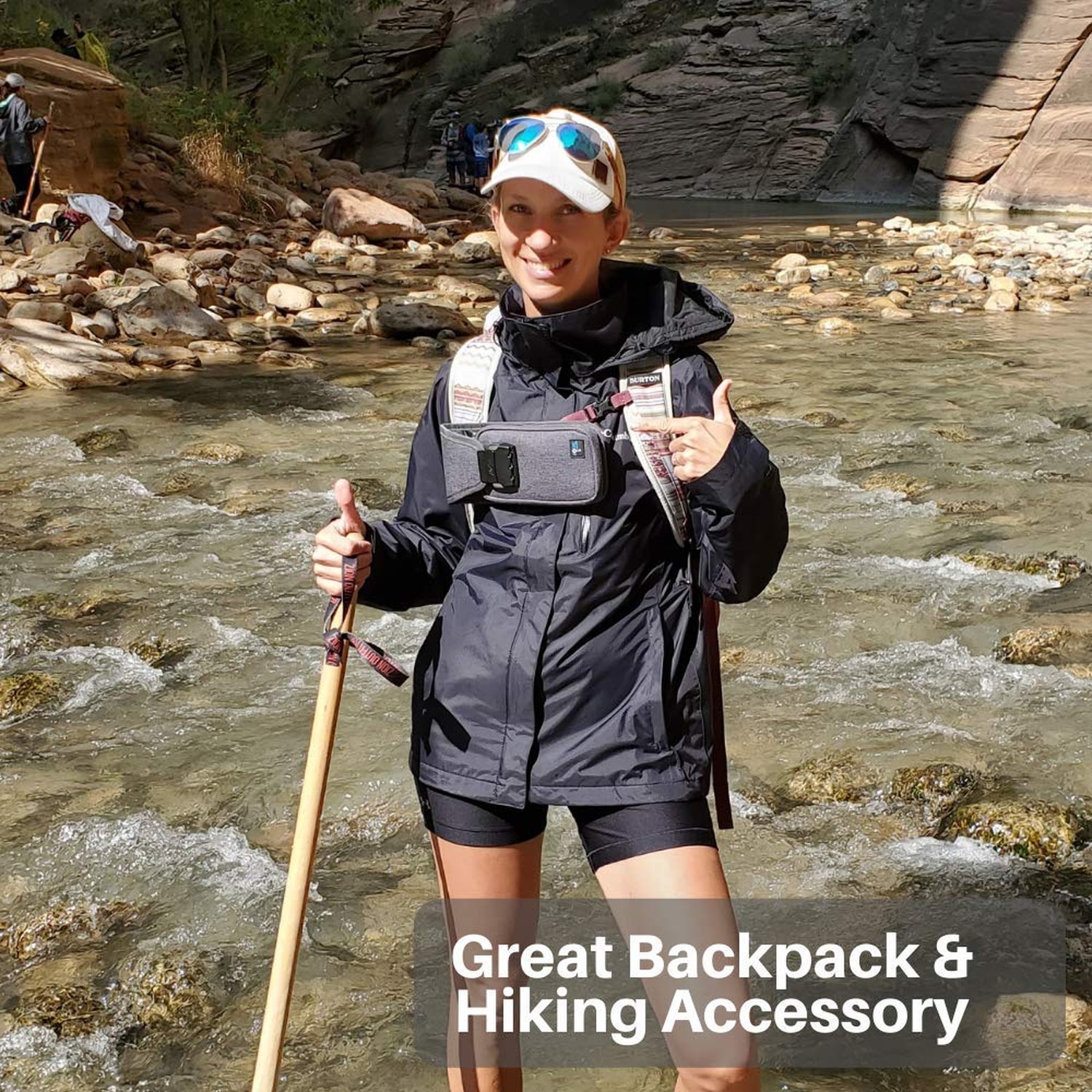 AquaVault Portable Travel Safe – Classic Anti-Theft, Nylon Cut-Resistant L