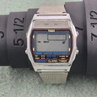 Vintage 1990 Timex Alarm Chrono LCD Digital Quartz Watch Needs Battery