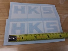 Set Of 2 Hks Style Decals Stickers