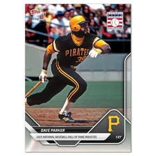 2025 MLB Topps NOW 476 DAVE PARKER  HALL OF FAME PITTSBURGH PIRATES