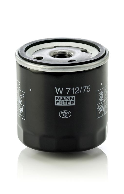 MANN W 712/75 Oil Filter Fits Bedford Chevrolet Daewoo Irmscher Lada Lotus Opel