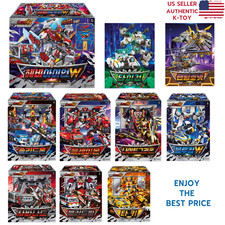 Metal Cardbot W 10-Type Robots full sets HEAVYIRON W, BLAION, BLUECOPW, TACHY...