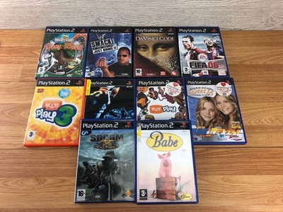Playstation 2 PS2 Spiele Konvolut Lot 10 Titel FIFA Call of Duty Socom CIB