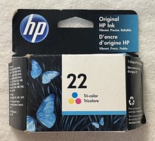 HP 22 Tri-Color Ink Cartridge C9352AN Genuine New DeskJet OfficeJet Printer