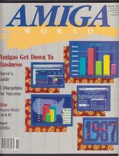 AMIGA WORLD Earl Weaver Baseball BASIC Palomar Observatory Hale 11 1987 image