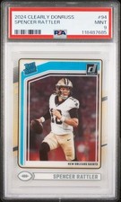 2024 PANINI CLEARLY DONRUSS OPTIC #94 SPENCER RATTLER PSA MINT 9
