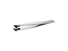 Ideal-Tek 251.SA.1 - Soft Tip Tweezers w/Carbon Fiber Tips, 4.53'
