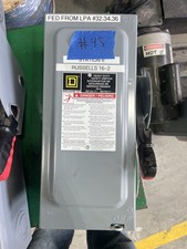Square D - 3 Phase Non-Fusible Disconnect - 30A 600V