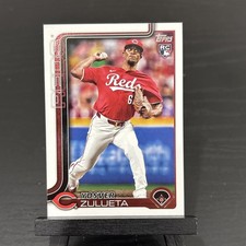 2025 Topps #372 Yosver Zulueta RC - Cincinnati Reds