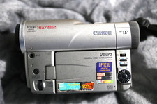 Canon Ultura A DC 7.2V Mini Digital Video Camcorder NOT TESTED SELLING AS IS