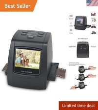 22MP Stand-Alone Film Scanner: Converts 35mm/135/110 Films to Digital Photos