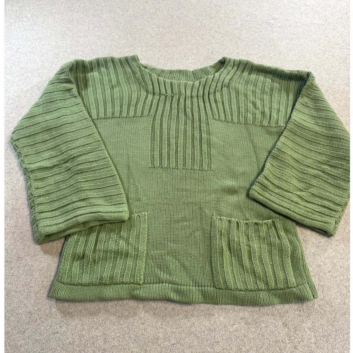 トップス 70s green Acryl knit made in USA Acrylic Green 1970s Vintage Sweaters for Women for sale | eBay