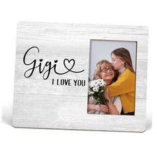 Gigi Gifts for Grandma, I Love You Gigi Picture Frame 4x6, Mothers Day Gifts