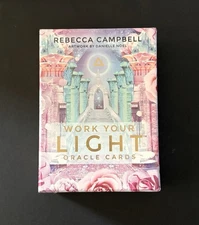 Work Your Light Oracle Cards 44 Deck Tarot Cards/Guidebook Rebecca Campbell NEW
