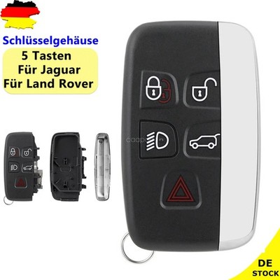 5 Tasten Auto Schlüssel Gehäuse Smartkey für Jaguar XE XF XJ F-Pace F-Type